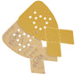 220 Grit - 12-Hole Pattern Hook & Loop Sanding Sheets for Mouse Sanders - Box of 24