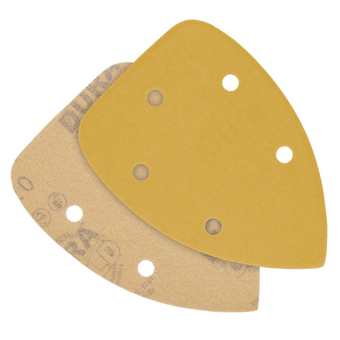 Variety Grit Pack - (60,80,120,220,320,400) 5-Hole Pattern Hook & Loop Sanding Sheets for Mouse Sanders - Box of 48