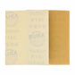 180 Grit - 1/4 Sheet Hook & Loop Sandpaper 5.5" x 4.5" - For Automotive & Wookworking Palm Sanders - Box of 25