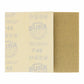 40 Grit - 1/4 Sheet Hook & Loop Sandpaper 5.5" x 4.5" - For Automotive & Wookworking Palm Sanders - Box of 16
