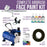 Master Airbrush Water-Based Face Paint Temporary Tattoo Airbrushing System Kit with a Custom Body Art 4 Color Face Paint