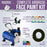 Master Airbrush Face Painting Air Brush Kit with Air Compressor - U.S. Art Supply Temporary Tattoo Kit with Custom Body Art 4 Color Face Paint Set - G22 Gravity Feed Airbrush and Compressor