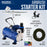 Master Airbrush Multi-Purpose Gravity Feed Air Brush Kit with Air Compressor - Model G22 Gravity Feed Dual-Action Airbrush with 1/3 oz. Fluid Cup and 0.3 mm Tip, Hose, 1/5hp Compressor