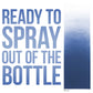 Blue Airbrush Body Paint 1oz - Alcohol-Based, Waterproof, Body Paint for Adults, Cosplay, Temporary Tattoos