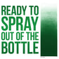 Green Airbrush Body Paint 8oz - Alcohol-Based, Waterproof, Body Paint for Adults, Cosplay, Temporary Tattoos