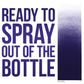 Purple Airbrush Body Paint 8oz - Alcohol-Based, Waterproof, Body Paint for Adults, Cosplay, Temporary Tattoos