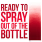 8 oz Red Water-Based Air Brush Paint for Skin - Face & Body Airbrush Paint for Halloween, Cosplay, Theatrical Makeup & Temporary Tattoos