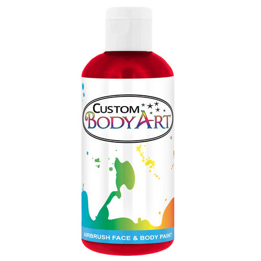 Red Airbrush Face & Body Water Based Paint for Kids, 8 oz.