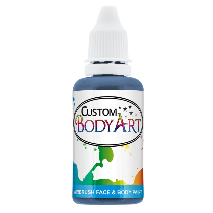 Blue Airbrush Face & Body Water Based Paint for Kids, 1 oz.