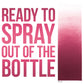 8 oz Pink Water-Based Air Brush Paint for Skin - Face & Body Airbrush Paint for Halloween, Cosplay, Theatrical Makeup & Temporary Tattoos