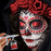 8 oz Crimson Red Water-Based Air Brush Paint for Skin - Face & Body Airbrush Paint for Halloween, Cosplay, Theatrical Makeup & Temporary Tattoos