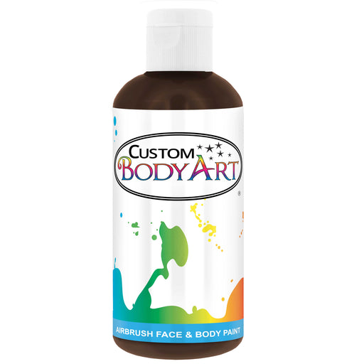 Brown Airbrush Face & Body Water Based Paint for Kids, 8 oz.