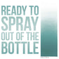 1 oz Aqua Blue Water-Based Air Brush Paint for Skin - Face & Body Airbrush Paint for Halloween, Cosplay, Theatrical Makeup & Temporary Tattoos