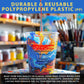 Paint Mixing Cups, 10-Ounce (12 Pack) - Plastic Measuring Cups for Liquids, Automotive Painting, Epoxy Resin, Acrylic Arts, Crafts