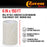 6" x 150' Frisket Masking Film Roll - Self-Adhesive Semi-Transparent Medium-Tack for Artists, Airbrush Graphics, Automotive Painting, Stencil Making, Design Transfer