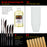 Pinstriping Ultimate Box Kit with Storage Box - 10 - 4 Ounce Enamel Paint Colors, Tape, Reducer, Brushes and Mixing Cups