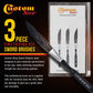 Sword Pinstripe Brush 3 Size Kit (0, 00, 000)