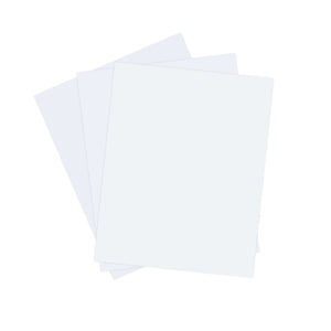 8" x 10" Airbrush Stencil Blanks (Pack of 3 Sheets) - Make, Cut Your Own Stencil Designs - Thick Reusable Mylar