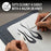 Custom Shop 18" x 30' Roll of Semi-Transparent Masking Film/Frisket for Artists, Airbrush Graphics, Auto, Tracing, Cutting Templates, Stencil Making