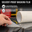 Custom Shop 18" x 30' Roll of Semi-Transparent Masking Film/Frisket for Artists, Airbrush Graphics, Auto, Tracing, Cutting Templates, Stencil Making