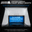 Portable Airbrush Spray Booth Station with 25W Fan, Turntable & 5.6' Extension Hose, 16.5"x19"x13.5" Hobby Airbrush Booth for