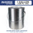 1 Gallon Unlined Empty Metal Paint Can Bucket with Lid, Bail Handle - Triple Tight Seal, 128 fl. oz. Steel Coating Storage Container Tin - Store Leftover Oil-Based Paint, Automotive, Art