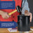 1 Gallon Empty Plastic Paint Can Bucket, Pack of 4 - Triple Lock Airtight Lid Seal, 128 fl. oz. All-Plastic Coating Storage Can, Handle