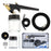 Master Economy E91 Single-Action External Mix Siphon Feed Airbrush Set with 0.8 mm Tip & 1/8 in. Air Inlet (Includes 6 ft. Braided Air Hose)