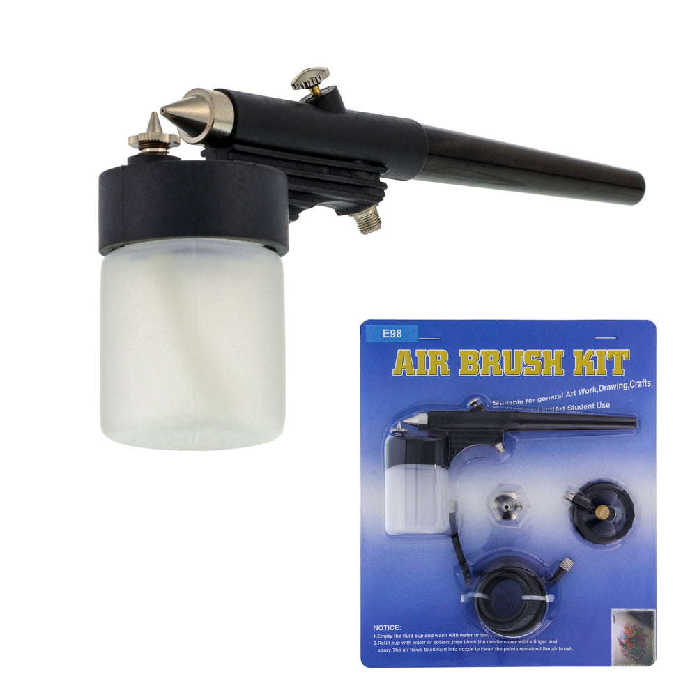 Siphon feed airbrush for tshirts