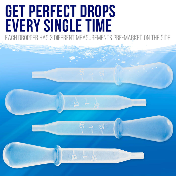 25 Master Pipette Eyedroppers for Liquid Transfer and Airbrush Paint