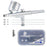G222 Multi-Purpose Dual-Action Gravity Feed Airbrush Gun Set for Model Painting, Graphics, Cake & Fine Art - Air Brush Gun Kit with 3