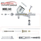 Master High Precision G43 Dual-Action Gravity Feed Airbrush, 0.2 mm Tip, 1/3 oz Bowl Cup, Air Control