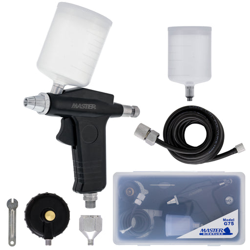 G75-H Universal Precision Trigger Style Gravity Feed Airbrush