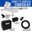 Master Performance G23 Airbrush Kit with Master Black Mini Portable Compressor C16-B & Air Hose