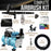 Cool Runner II Dual Fan Air Compressor System Kit with Master Elite Plus Elite Level Performance Airbrush Set, Case, 0.3mm Tip, 2 Cups
