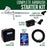 Master Airbrush Multi-Purpose with Mini Air Compressor, Gravity Feed Airbrush & Guide Book - Portable Airbrush Kit with Compressor for Nail Art
