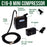 Master Airbrush Multi-Purpose with Mini Air Compressor, Gravity Feed Airbrush & Guide Book - Portable Airbrush Kit with Compressor for Nail Art