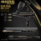 Plus Ultimate Airbrush Set, Model 120 - Elite Level Spray Performance Dual-Action Gravity Feed Airbrush Kit, 0.2, 0.3 and 0.5 mm Tips
