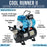 Air Brush Kit with Air Compressor TC-320, 1/5 HP Cool Runner II Dual Fan with Regulator, Water Trap & Holder