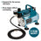 Model TC-40 Air Brush Compressor Kit - Cool Runner Professional Single-Piston Airbrush Compressor with Regulator, Gauge, Water Trap