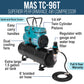 Model TC-96T Air Brush Compressor Kit - Cool Runner Professional Single-Piston Airbrush Compressor with 1.5 Gallon Air Tank