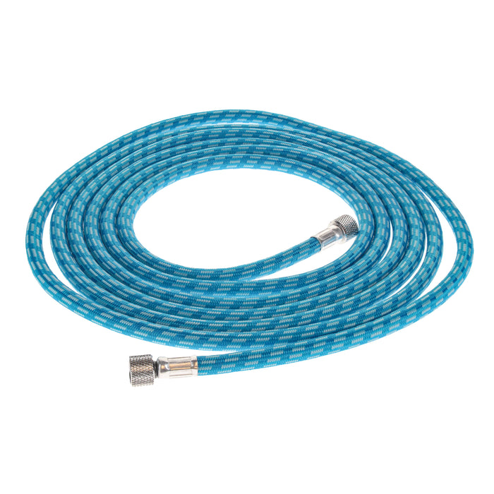 Master Airbrush Super Premium 10 Foot Nylon Braided Airbrush Hose with Silicone Tubing - Standard 1/8" Size Fitting Ends, Flexible, Durable