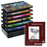 Master 150 Colored Pencil Mega Tin Set with Premium Soft Thick Core Vibrant Color Leads with 2 Packs 9" x 12" Sketch Pads Drawing Paper - Artist Art