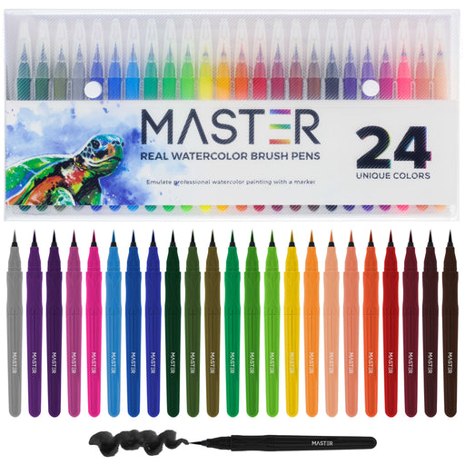 Generic Water Color Pens And Book Set @ Best Price Online