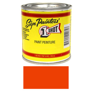 Vermillion Pinstriping Lettering Enamel Paint, 1/2 Pint