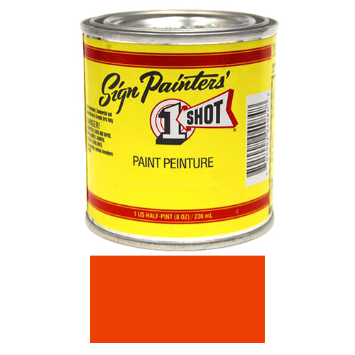 Vermillion Pinstriping Lettering Enamel Paint, 1/2 Pint