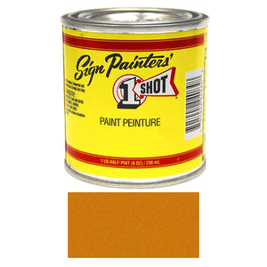 Metallic Copper Pinstriping Lettering Enamel Paint, 1/2 Pint
