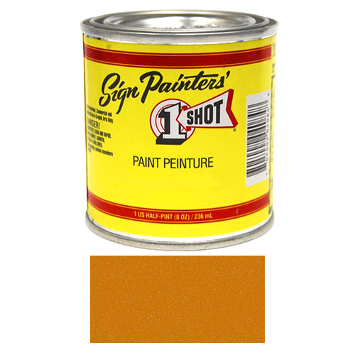 Metallic Copper Pinstriping Lettering Enamel Paint, 1/2 Pint