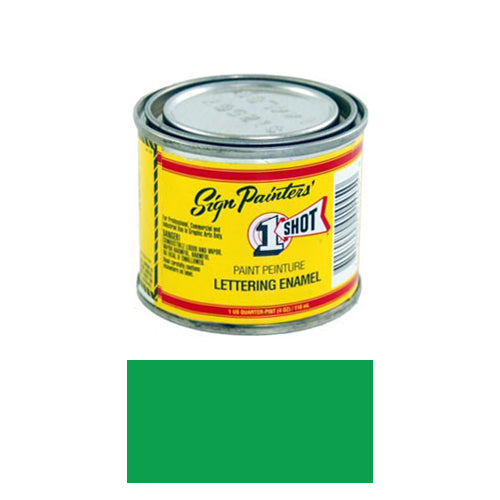 Emerald Green Pinstriping Lettering Enamel Paint, 1/4 Pint