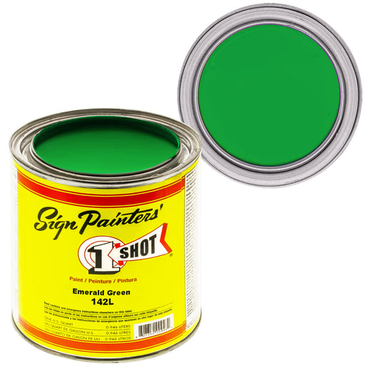 Emerald Green Pinstriping Lettering Enamel Paint, 1 Quart